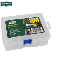 老A LAOA 多功能塑料PP电子元件盒收纳盒6格元件盒 G170 LA911170