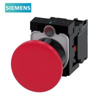 西子 3SU 40mm蘑菇头按钮 红色 1NC 塑料 自锁型 22mm  按钮 企业定制