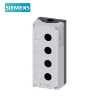 西子 3SU附件 4孔按钮盒 灰色 塑料 22mm  按钮附件 企业定制