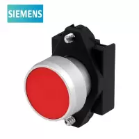 西子 3SB6附件 平头按钮头 红色 瞬动型 22mm  按钮附件