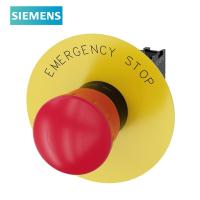 西子 3SU附件 蘑菇头急停按钮 红色 塑料 22mm  按钮附件