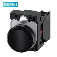 西子 3SU 平头按钮 黑色 1NC 塑料 自锁型 22mm  按钮 企业定制