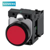 西子 3SU 平头按钮 红色 1NO 塑料 自锁型 22mm  按钮 企业定制