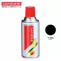 三和(SANVO)黑色手喷漆 400ml/瓶