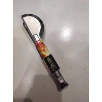 不锈钢镜面食品夹 自助餐夹 菜夹 镜面单牙月形