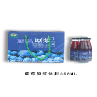 洪江市蓝莓原浆果汁258ml*6瓶 FPHJS0004