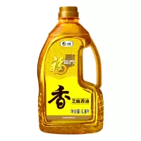 福临 食用油 压榨芝麻油1.8L