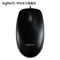 罗技(Logitech)有线鼠标M100r 大手鼠标 笔记本电脑办公鼠标