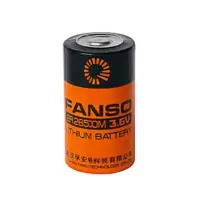锂电池ER26500M 2号 3.6V 平头 不带线不带插头