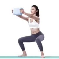 云麦瑜伽砖女泡沫儿童舞蹈专用女压腿练功瑜珈正品高密度辅助工具