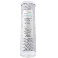 海尔（Haier）CTO-1烧结活性炭 家用净水器直饮机替换滤芯 10英寸压缩活性炭滤芯