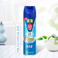 榄菊 速杀型杀虫剂 600ml/瓶 家用驱蚊灭虱子跳蚤杀虫喷雾剂 厕所下水道灭蟑除飞虫蚂蚁药水