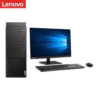 联想(Lenovo)启天M43R商用办公台式电脑 I7-10700/8G/1T+256G固态/独显/含21.5寸显示器