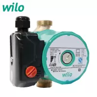 威乐(Wilo)RS15/6铜泵头 家用低噪音热水循环泵  家用暖气循环泵 地暖锅炉暖气管道加压泵屏蔽泵热水泵