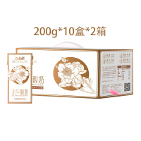 百菲酪 水牛酸奶 常温风味酸牛奶 200g*10盒*2箱