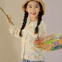 班蒂纳春秋装新款法式长袖衬衣文艺蝴蝶结清新田园荷叶边心机衬衫BY005