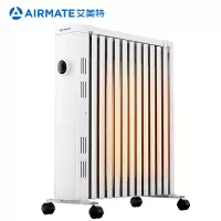 艾美特(Airmate) WU13-X5 包裹式电热油汀家用取暖器 13片加宽折边电暖器暖气片电油汀