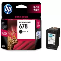 惠普(hp) 墨盒 678BK 黑色 480页 个