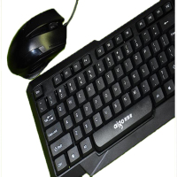 爱国者(aigo) 爱国者WQ9509 USB有线键盘鼠标套装笔记本台式电脑办公外接键鼠防水静音