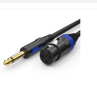 H·YUN(红韵)卡农成品线1.5米公对母话筒音频延长线麦克风调音台K歌直播音响功放卡农连线