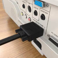 saikang 工程级VGA线 vga3+6 投影仪线电脑显示器连接线 电视高清视频线 针/针10米VM-2100