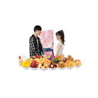 良品铺子猪事顺利巨型零食包2609g