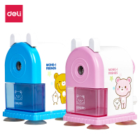 得力0643削笔机(浅蓝、浅红)(5只)