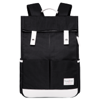 维多利亚旅行者(VICTORIATOURIST)双肩包男士大容量15.6英寸电脑数码包多功能旅行背包情侣款2105黑色