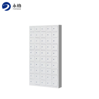 永格50门手机柜USB充电柜寄存柜屏蔽对讲机电动工具员工保管箱手机存放柜