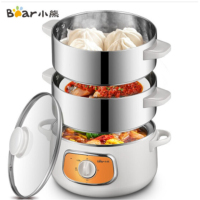 小熊(bear) DZG-D80D2 电蒸锅电锅家用电火锅多功能锅一体电煮锅电热锅10L大
