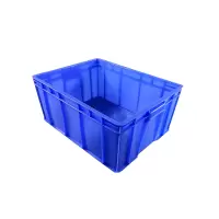 企购优品天迹 塑料周转箱 货架物料收纳盒 长方形五金零件盒 螺丝工具盒 3#520*350*150 蓝