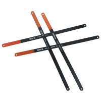 易尔拓(YATO) YT-3461 锯条手用木工锯齿条金属切割钢锯片家用含钴高速钢锯片条 双金属锯条 24齿 300mm