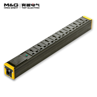 突破(M&G) 07TG130601 PDU机柜插座/8位插孔无线无插头自接线/排插( 单位:个)