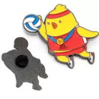 楠森金属烤漆徽章定制胸针胸徽定制