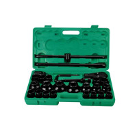 长鹿 26件19、25mm系列 塑盒电泳重型套筒组套