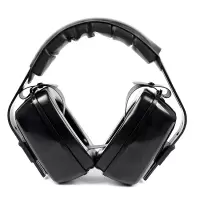 3M 1427 耳罩 头戴式 隔音耳罩 防噪音 射击耳罩 学习睡眠防护打呼噜 降噪音耳罩 1付 黑色 均码