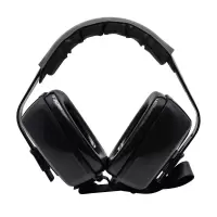 3M1427 头戴式 隔音耳罩  射击耳罩 学习睡眠护防打呼噜 1427防噪音耳罩 1付 黑色 均码