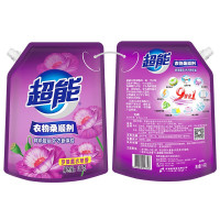 超能 衣物柔顺剂(柠檬草)1kg/瓶装