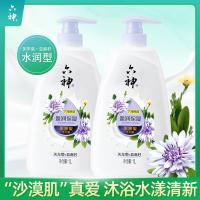 六神沐浴露盈润保湿沐浴液1Lx2沐浴乳持续留香男女清新保湿滋润