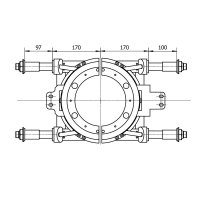 普得为 弯曲炉 水冷炉壁2021-SY157006S.2.08B(单位:套)