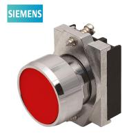 西子 3SB6附件 平头按钮头 红色 瞬动型 22mm  按钮附件
