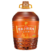 鲤鱼牌 非转基因 物理压榨 蜀香小榨风味菜籽油5L