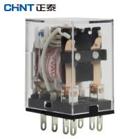 正泰(CHNT) 小型中间继电器8角 hh52p 带灯 交流AC 12V(2只装)