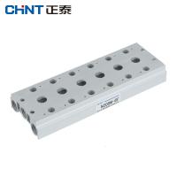 正泰(CHNT)N200M-6F 气动汇流板 4v210-08电磁阀底座连接板阀板02 04 05 06 07 N200