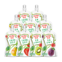 亨氏(Heinz)超金小白包果泥 蔬菜混合果泥9袋 宝宝辅食营养果泥婴儿果泥 口味随机发货临期特惠