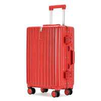 啄木鸟 时尚经典铝框万向轮行李箱RA8980铝框20寸