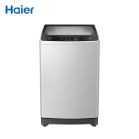 海尔(Haier)波轮洗衣机全自动 10kg家用大容量 量衣进水 玻璃上盖