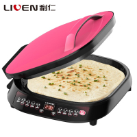利仁(Liven)LR-FD3401电饼铛家用双面加热侧开烙饼机煎饼锅