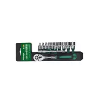 长鹿 12件6.3mm系列 套筒组套 组合工具 快速棘轮扳手组套
