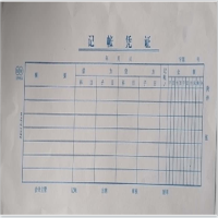 Touchthree记帐凭证 单面 规格：1*1 单位：（本）18532
